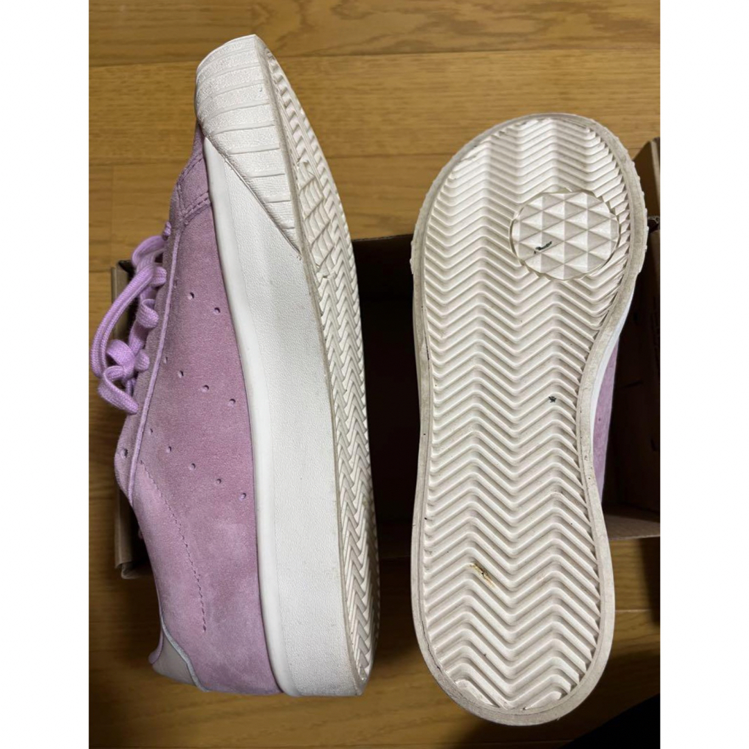 adidas(アディダス)のadidas スニーカー ピンク パープル レディース 23.5cm レディースの靴/シューズ(スニーカー)の商品写真