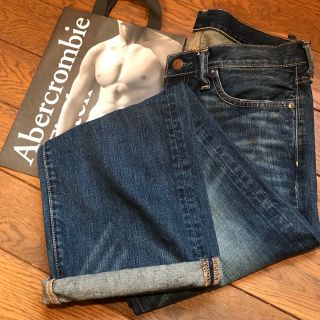 アバクロンビーアンドフィッチ(Abercrombie&Fitch)の新品⭐️アバクロ デニム w30 L30 日本人向け(デニム/ジーンズ)