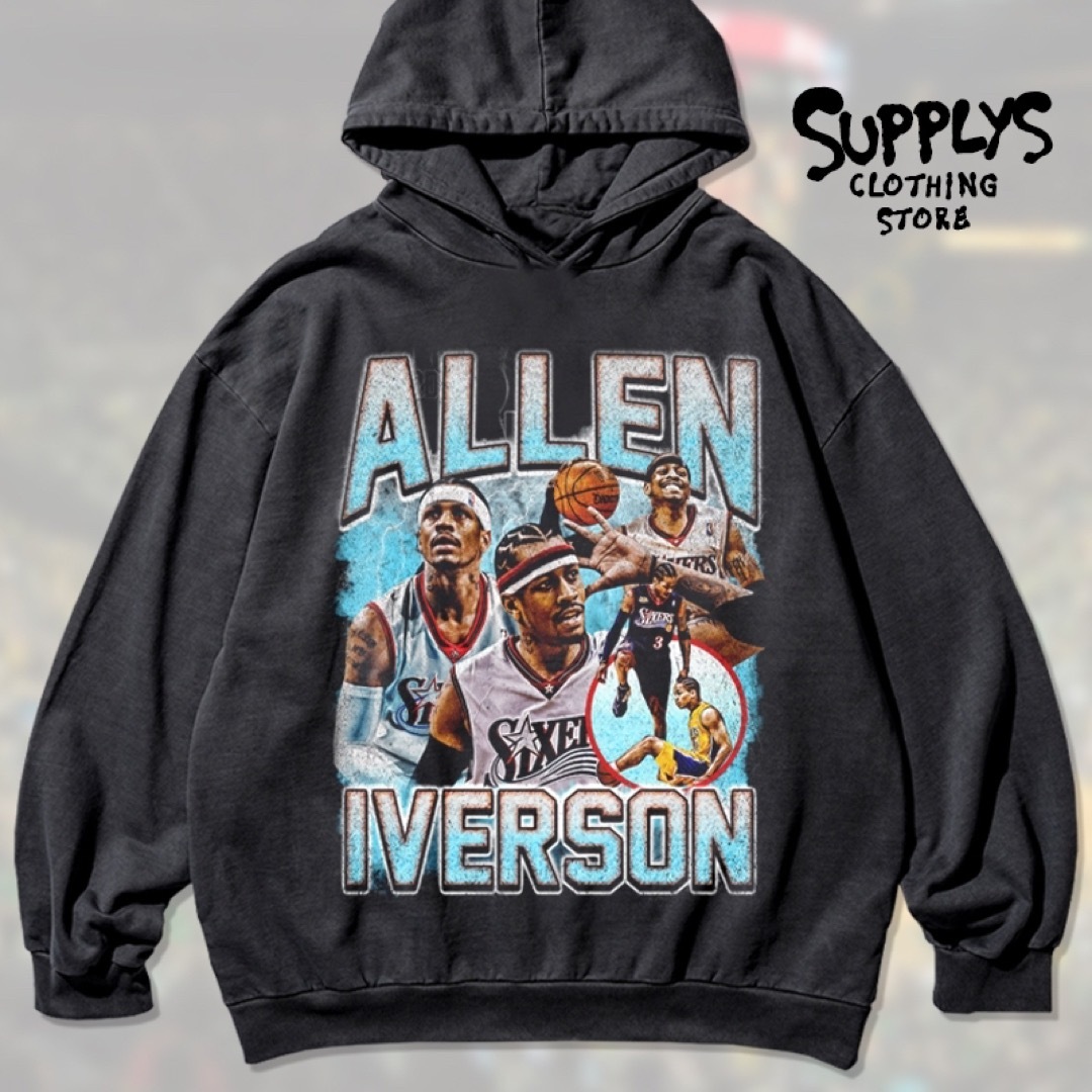 パーカー Lアレン アイバーソン IVERSON Sixers NBA バスケ