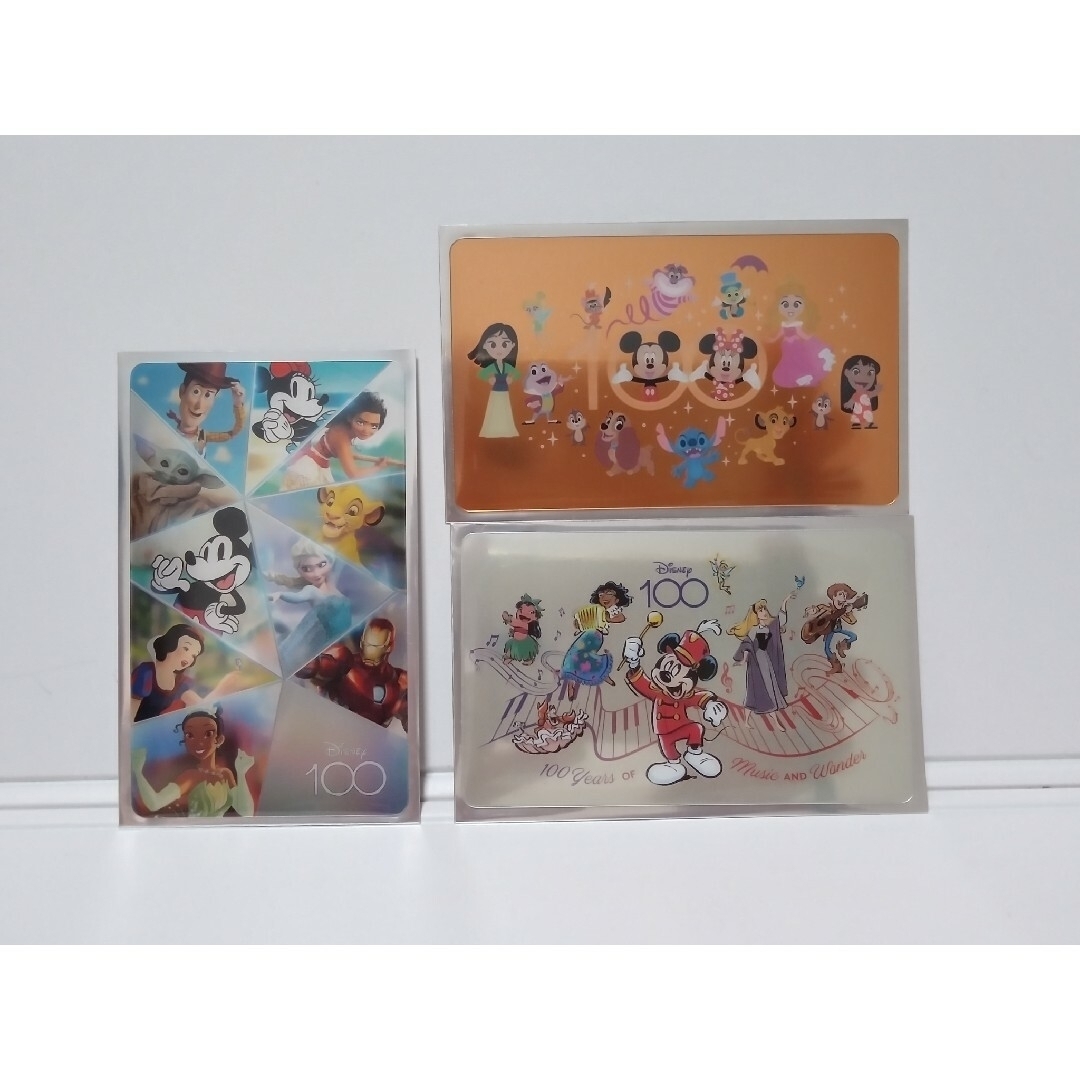 Disney100 THE MARKET　ミニ　カード　セット　ディズニー エンタメ/ホビーのおもちゃ/ぬいぐるみ(キャラクターグッズ)の商品写真