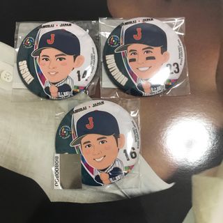 WBC 缶バッジ(応援グッズ)