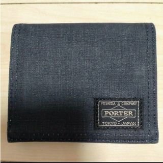 PORTER ポーター 財布・コインケース - 黒xカーキ系x紺系(総柄)