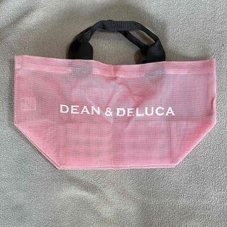 ディーンアンドデルーカ(DEAN & DELUCA)のDEAN&DELUCA ディーン&デルーカ ピンク メッシュトートバック(トートバッグ)