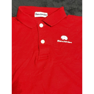 ムージョンジョン(mou jon jon)のムージョンジョン　赤いシャツ　80(シャツ/カットソー)