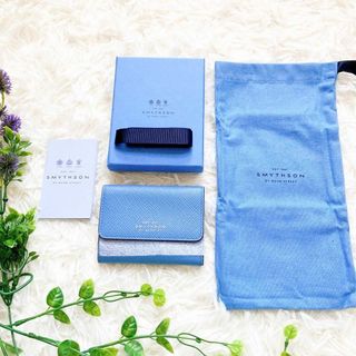 【新品未使用】 スマイソン SMYTHSON 財布 二つ折り PANAMA SMALL CC COIN PURSE 1028406