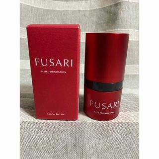 無添加 白髪隠し FUSARI ヘアファンデーション ブラック 8g フサリ(白髪染め)