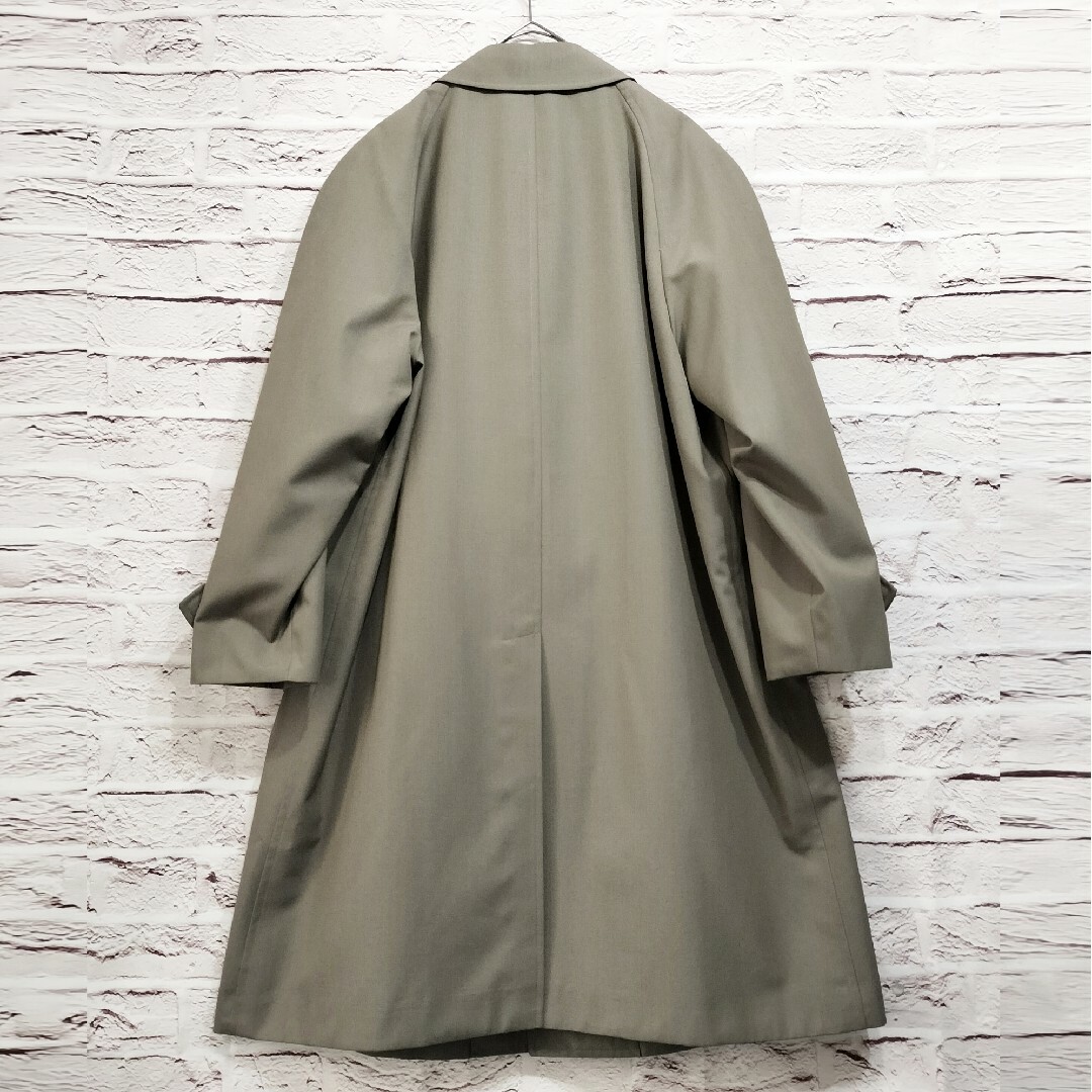 最終値下！定価10.5万★SANYO COAT バイカラー ラグランコート 36