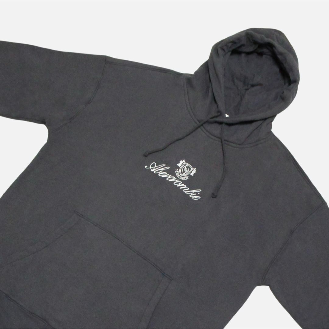 Abercrombie&Fitch(アバクロンビーアンドフィッチ)の★新品★アバクロンビー&フィッチ★スウェットPOパーカー(Dk.Grey/XL) メンズのトップス(パーカー)の商品写真