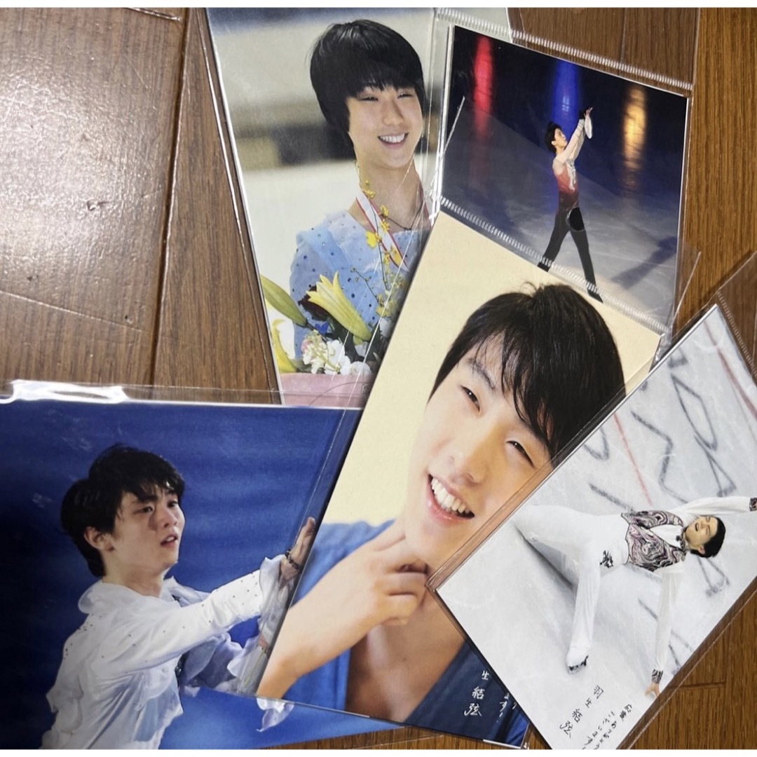 羽生結弦　羽生結弦展　クリアファイル　全5種