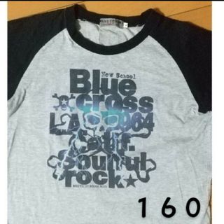 ブルークロス(bluecross)のブルークロス　Ｌ(160)　Tシャツ　七分丈(Tシャツ/カットソー)