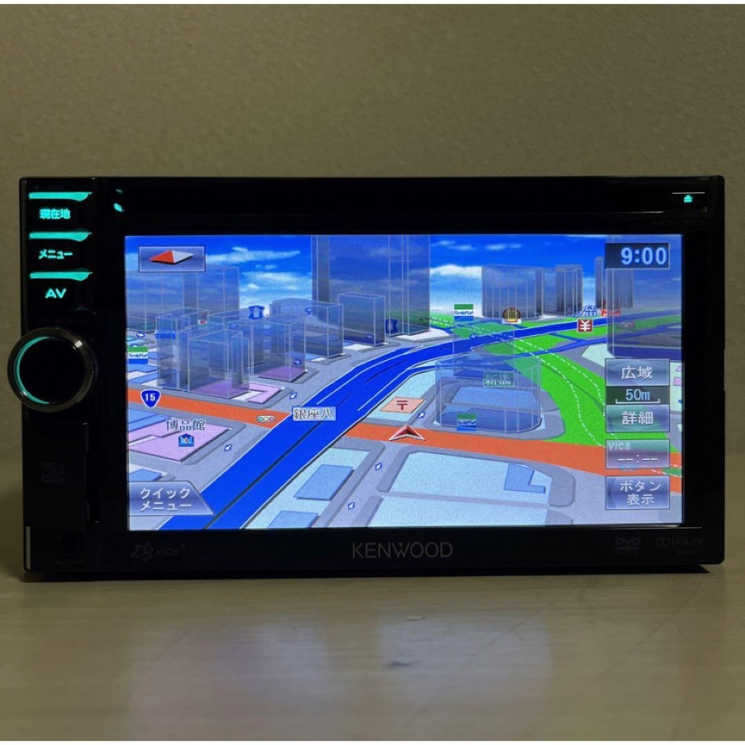 ケンウッド 彩速ナビ MDV-333 2018年地図 操作スイッチ交換済み - カーナビ ケンウッド 彩速ナビ MDV-333 2018年地図 操作スイッチ交換済み - カーナビ