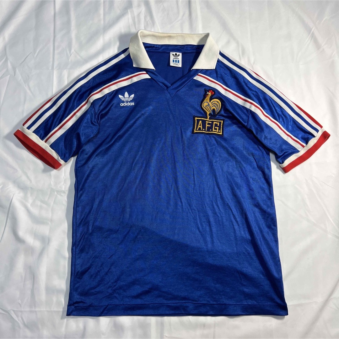 80's old adidas y2k game shirt France