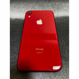 アイフォーン(iPhone)のiPhone XR レッド 64 GB SIMフリー(スマートフォン本体)