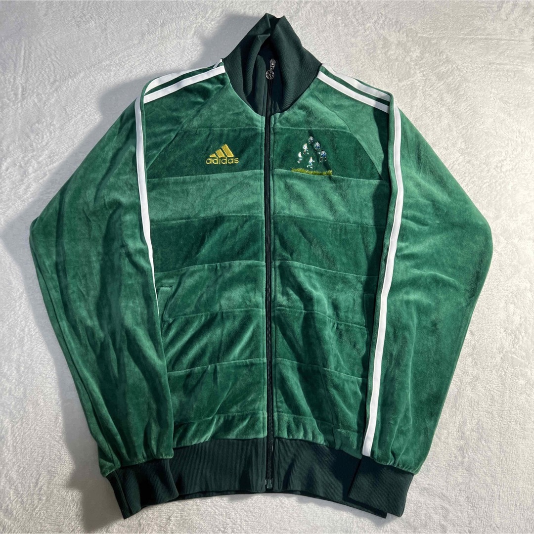 adidas - 00's adidas vintage track jacket y2k ベロアの通販 by ...