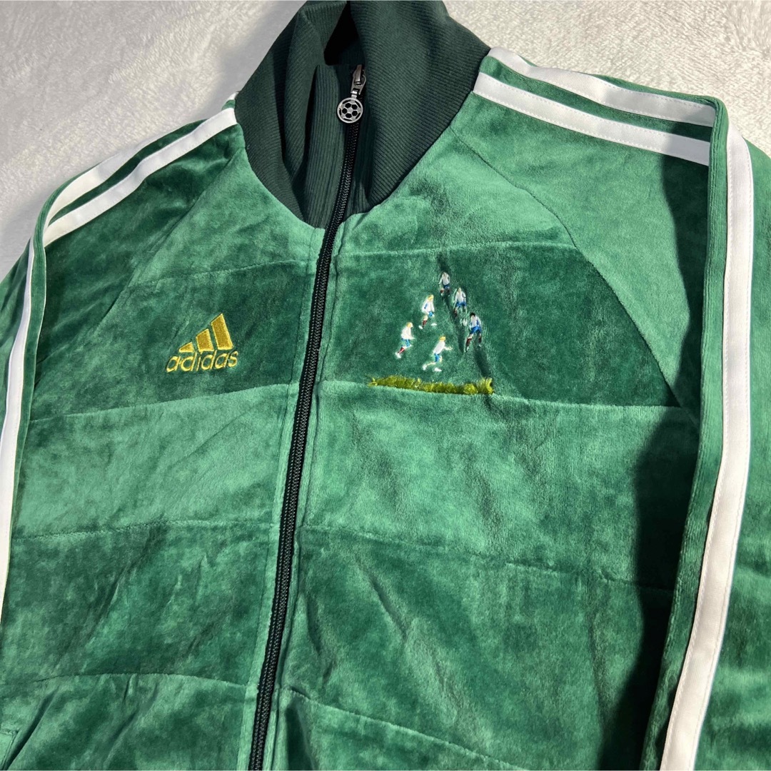 adidas - 00's adidas vintage track jacket y2k ベロアの通販 by ...