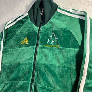 【超希少】adidas トラックジャケット 80s フランス製 ベロアY2K