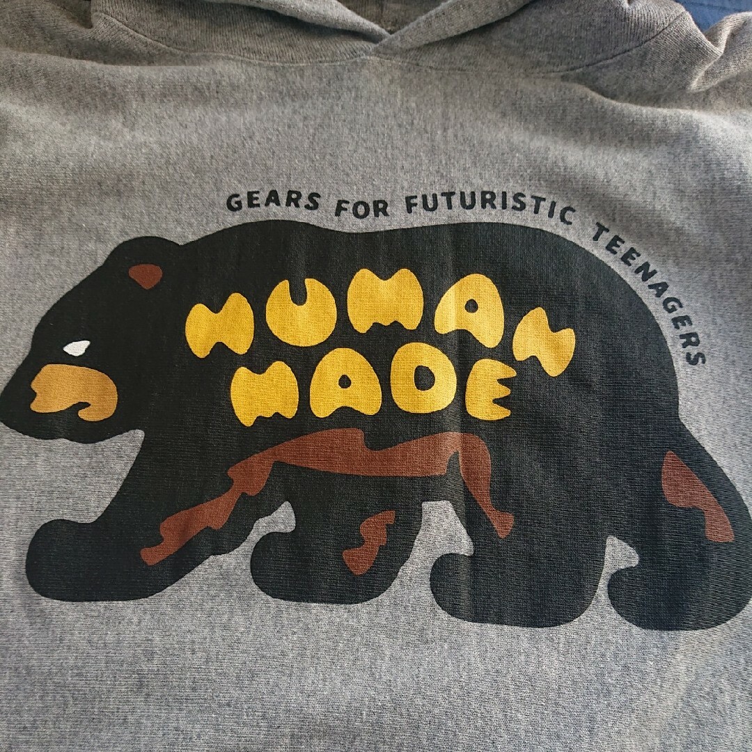 人気　human made パーカー　美品