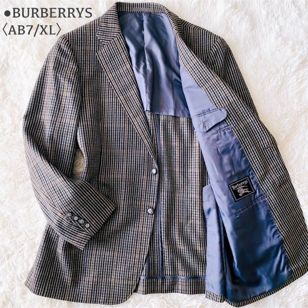 BURBERRY - 未使用に近い バーバリー ガンクラブチェック ウール