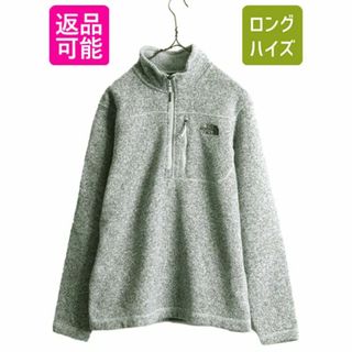 ザノースフェイス(THE NORTH FACE)のノースフェイス ゴードン ライオンズ ハーフジップ フリース ジャケット M 灰(ブルゾン)