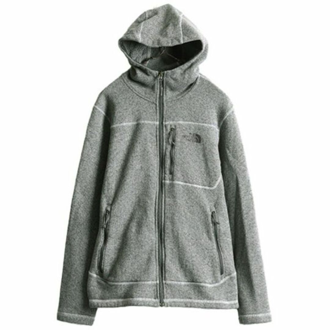 THE NORTH FACE(ザノースフェイス)のノースフェイス ゴードン ライオンズ パーカー ジャケット M フリース 杢灰 メンズのジャケット/アウター(ブルゾン)の商品写真