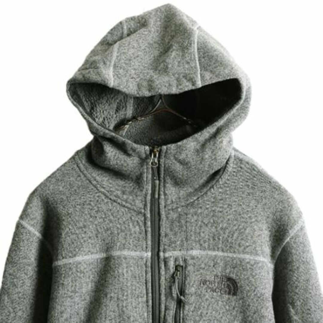 THE NORTH FACE(ザノースフェイス)のノースフェイス ゴードン ライオンズ パーカー ジャケット M フリース 杢灰 メンズのジャケット/アウター(ブルゾン)の商品写真