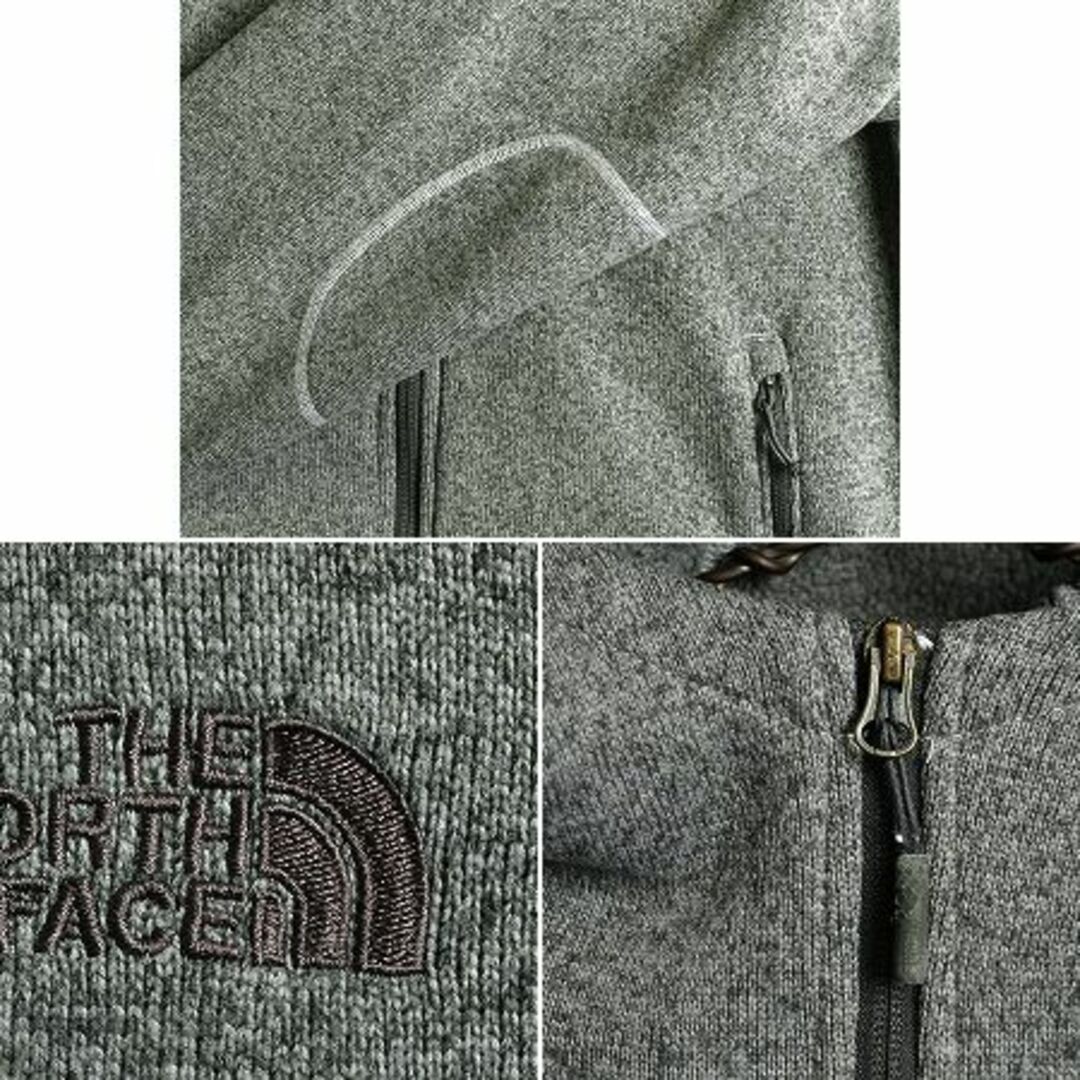 THE NORTH FACE(ザノースフェイス)のノースフェイス ゴードン ライオンズ パーカー ジャケット M フリース 杢灰 メンズのジャケット/アウター(ブルゾン)の商品写真