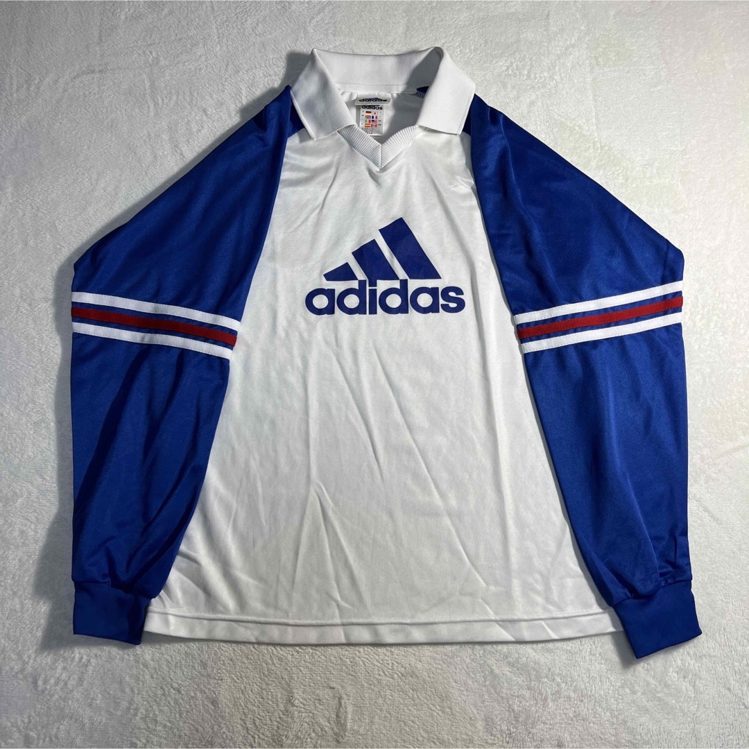 00's old adidas y2k トリコロール 常田大希 ユニフォーム