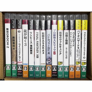 プレイステーション3(PlayStation3)のPS3ソフト １４本まとめ売り(家庭用ゲームソフト)