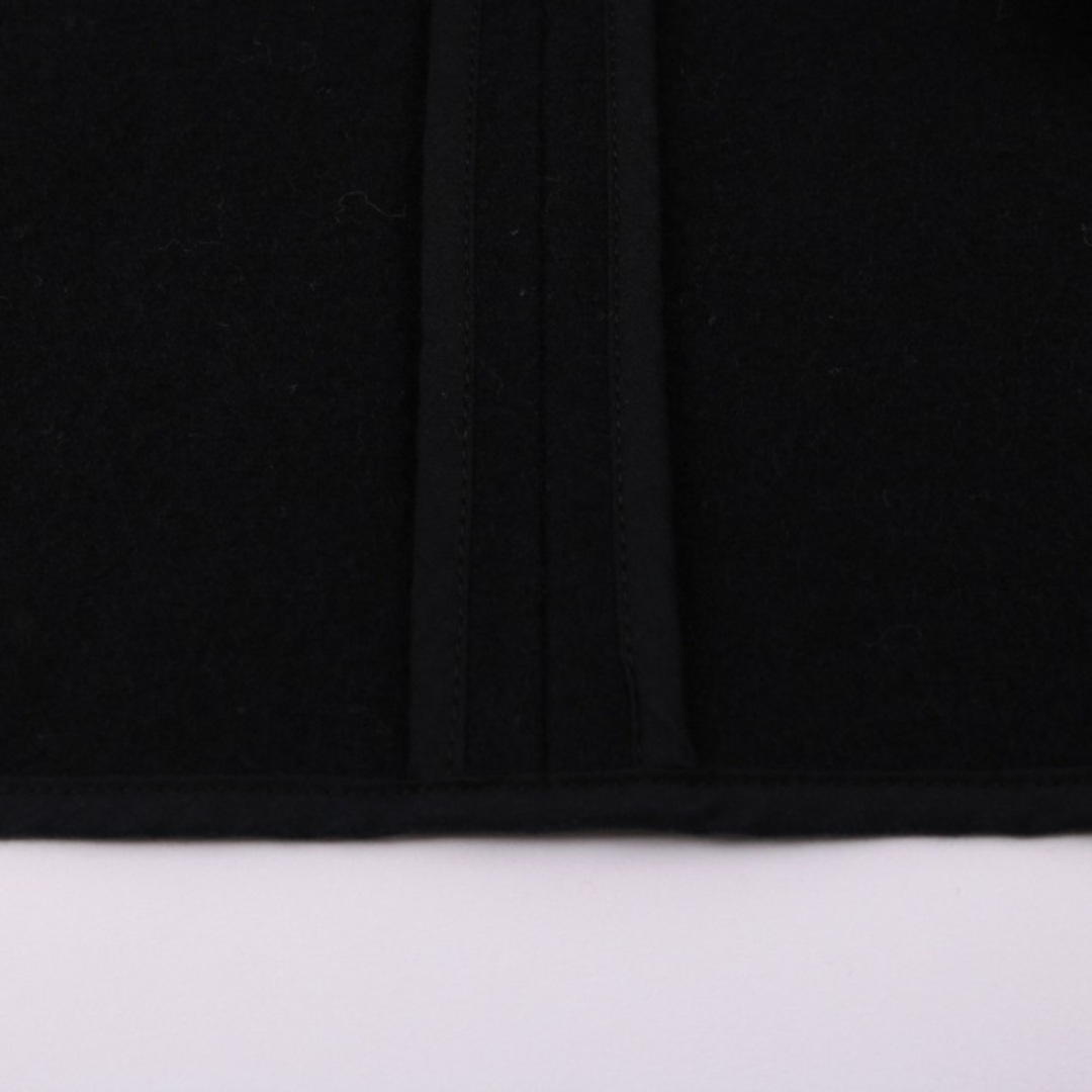 ASH(アッシュ)のアッシュ ステンカラーコート 無地 アウター 黒 レディース 38サイズ ブラック ASH レディースのジャケット/アウター(その他)の商品写真