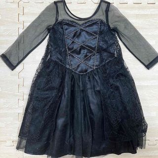 エイチアンドエム(H&M)の黒ワンピース　ドレス(ワンピース)