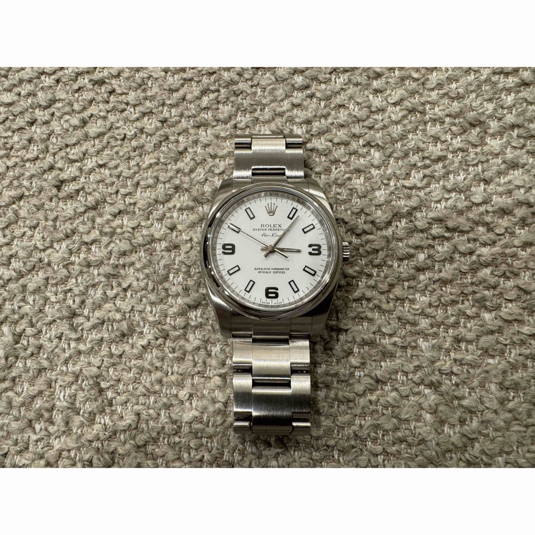 ROLEX(ロレックス)のロレックス 114200オイスターパーペチュアル エアキング　Ｍ番 メンズの時計(腕時計(アナログ))の商品写真