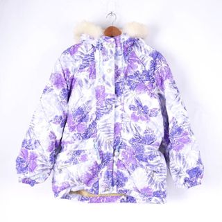 エレッセ(ellesse)のエレッセ ブルゾン ジャケット 中綿 スポーツウエア アウター 日本製 キッズ 女の子用 160サイズ パープル ellesse(ジャケット/上着)