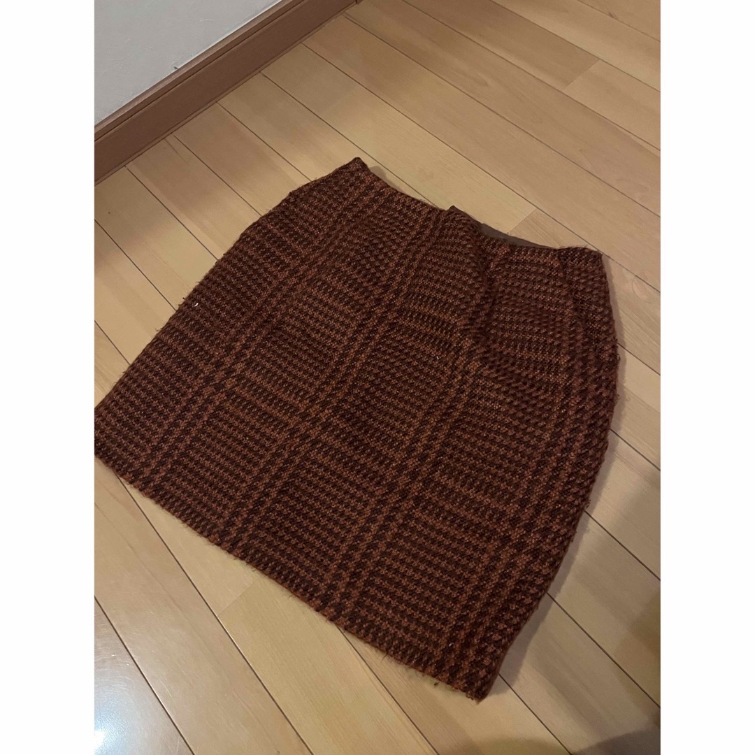 SLY(スライ)のsly HOUNDSTOOTH TWEED ショートスカート レディースのスカート(ミニスカート)の商品写真