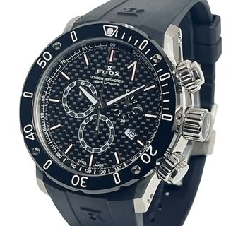 EDOX 10221-3-NIBU2 クロノオフショア1 腕時計 SS ラバー メンズ