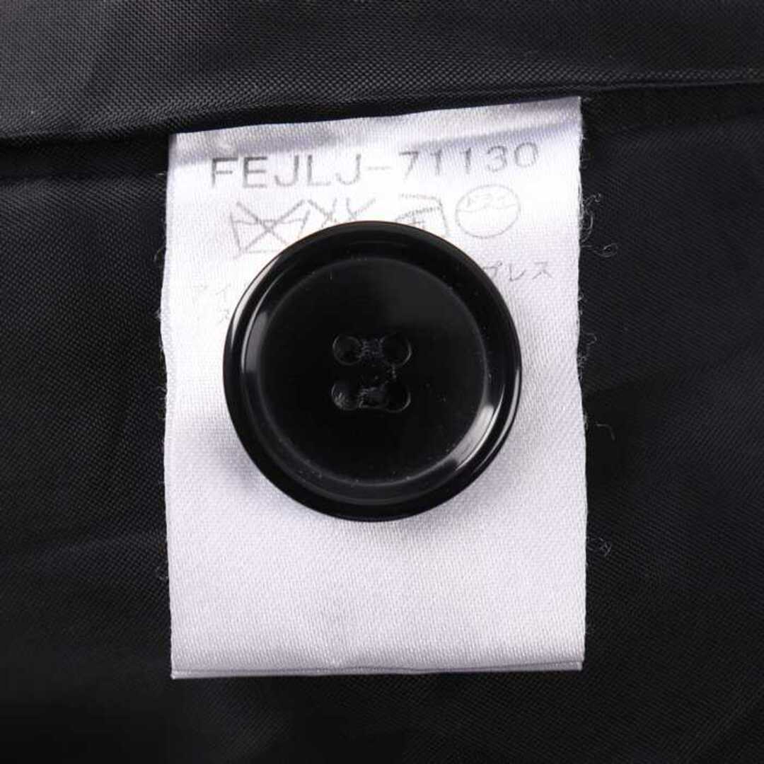 MK KLEIN+(エムケークランプリュス)のエムケークランプリュス ピーコート ウール混 無地 アウター 黒 レディース 38サイズ ブラック MK KLEIN+ レディースのジャケット/アウター(ピーコート)の商品写真