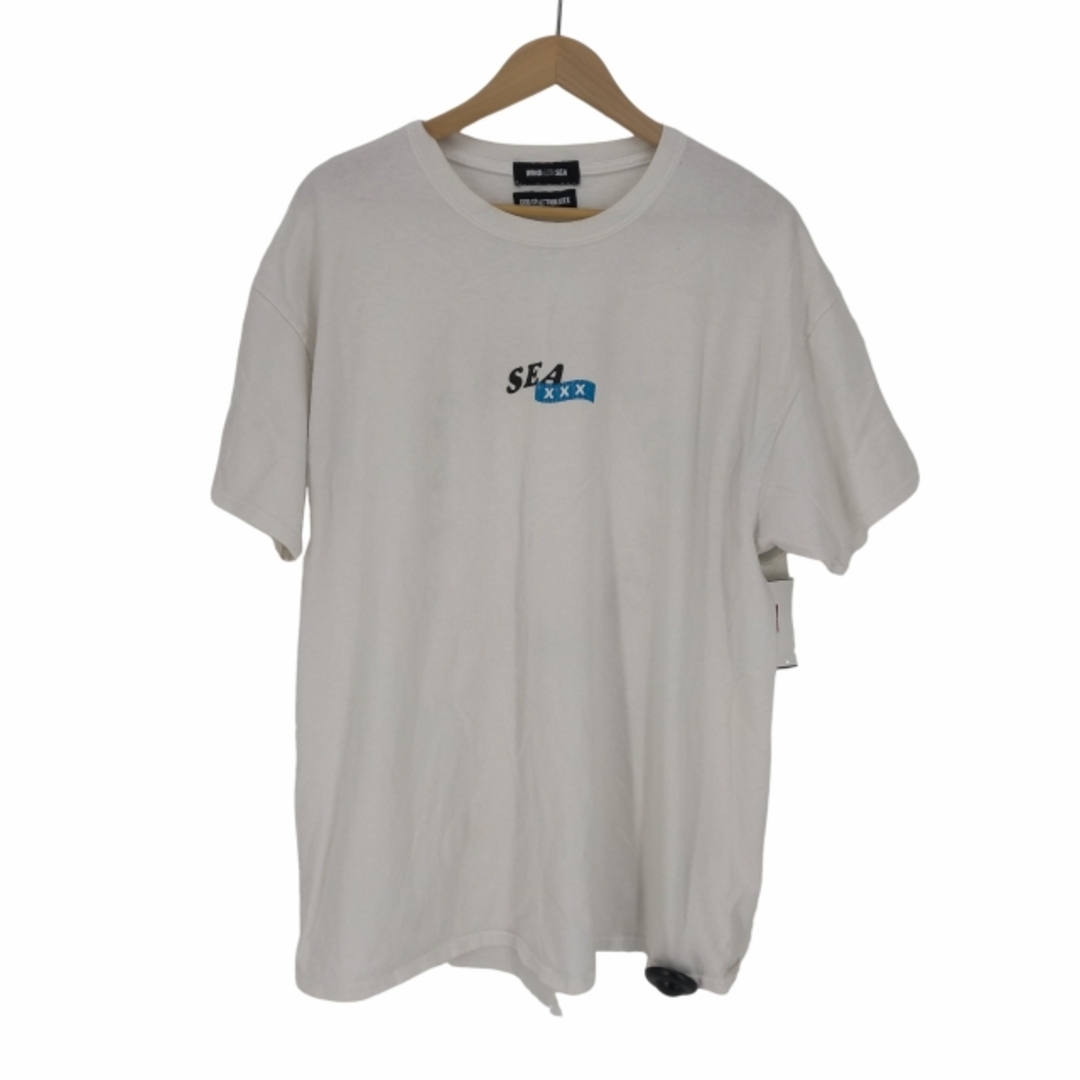 WIND AND SEA(ウィンダンシー) サークルロゴプリントTシャツ メンズ