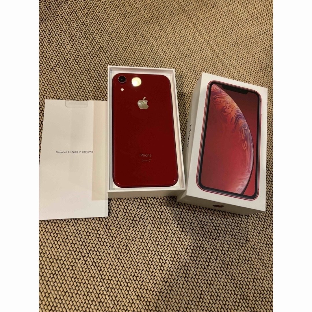 iPhone XR レッド 64 GB SIMフリー 本体 Apple