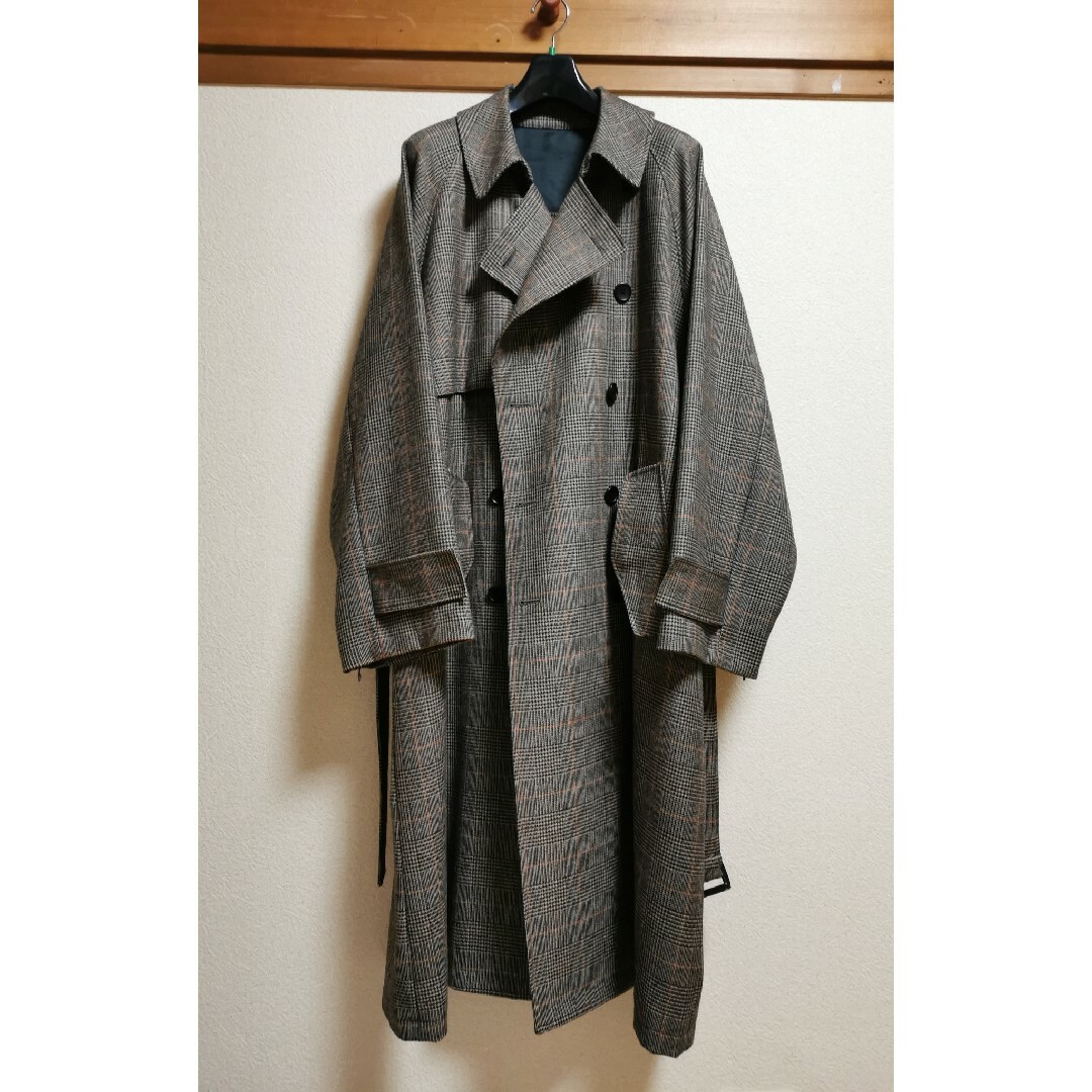 stein(シュタイン)のstein LAY OVERSIZED OVERLAP COAT コート メンズのジャケット/アウター(トレンチコート)の商品写真