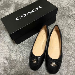 COACH - コーチ アリーナバレエシューズ ブラックの通販｜ラクマ