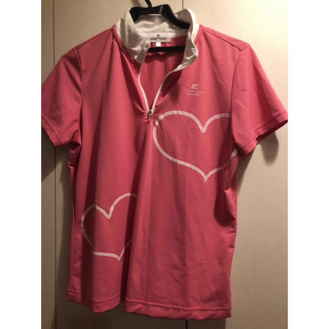 Courreges(クレージュ)の42号、クレージュ、かわいい♡スポーツウェア、美品です〜 レディースのトップス(Tシャツ(半袖/袖なし))の商品写真