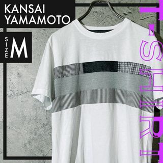 カンサイヤマモト(Kansai Yamamoto)のKANSAI YAMAMOTO Tシャツ 古着 山本寛斎 シンプルデザイン  M(Tシャツ/カットソー(半袖/袖なし))