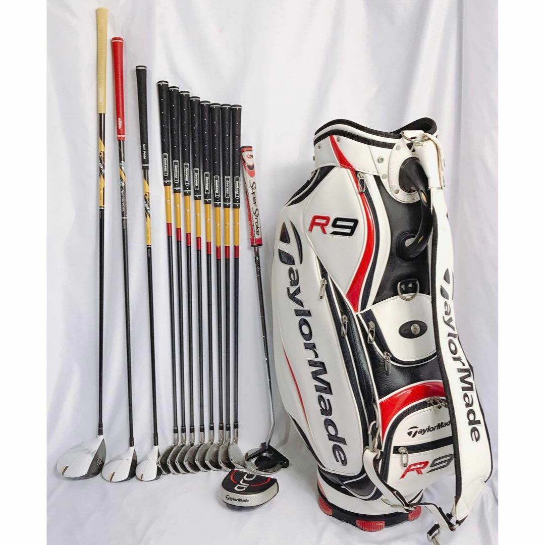 良品　TaylorMade RBZ r7 ゴルフクラブセット キャディバック付き