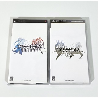 プレイステーションポータブル(PlayStation Portable)のPSP  ディシディアファイナルファンタジー デュオデシム 2点セット(携帯用ゲームソフト)