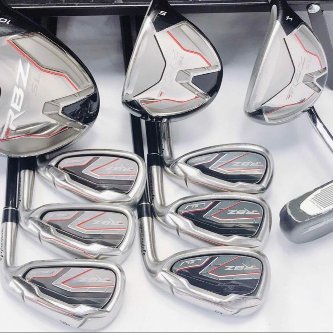 バック新品】 Taylormade RBZ SL ゴルフクラブセット 10本-