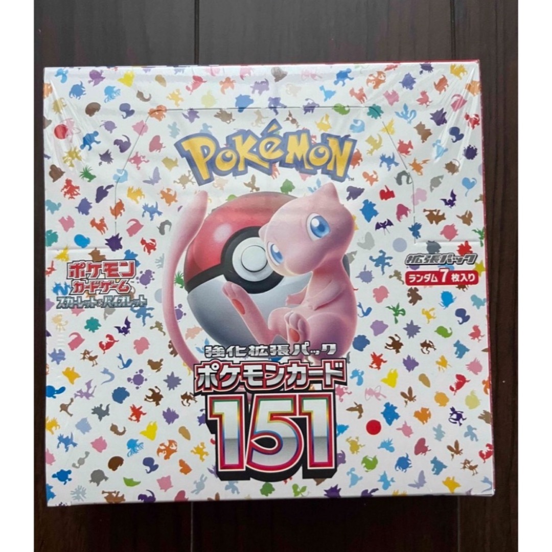 ポケモン - ポケモンカード151box シュリンク付の+