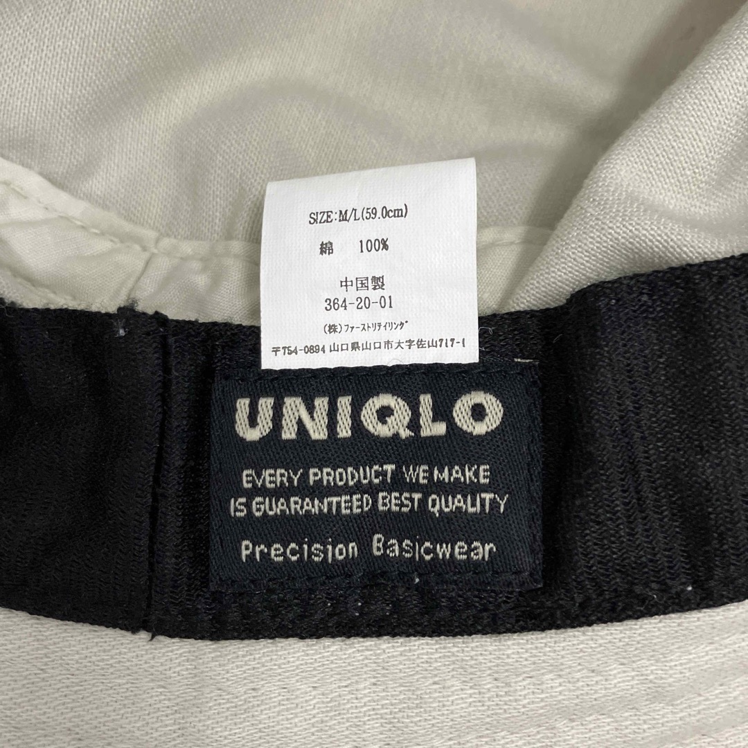 UNIQLO(ユニクロ)の⭐︎ユニクロ  帽子 M/Lサイズ （59.0㎝) ⭐︎ レディースの帽子(ハット)の商品写真