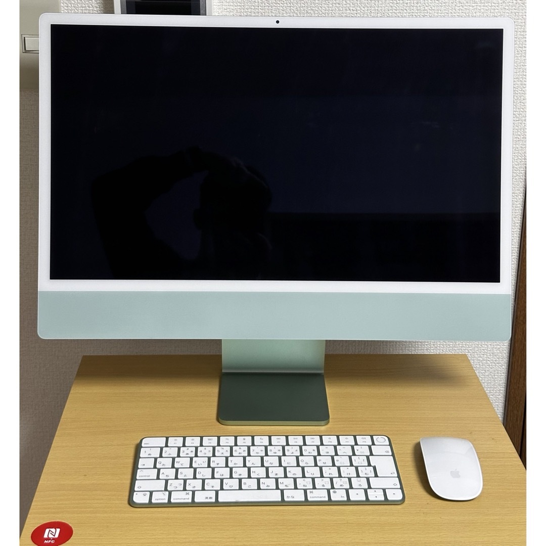 Apple - 美品 iMac 2021 M1 24インチ 4.5K グリーンの通販 by Mizukis ...