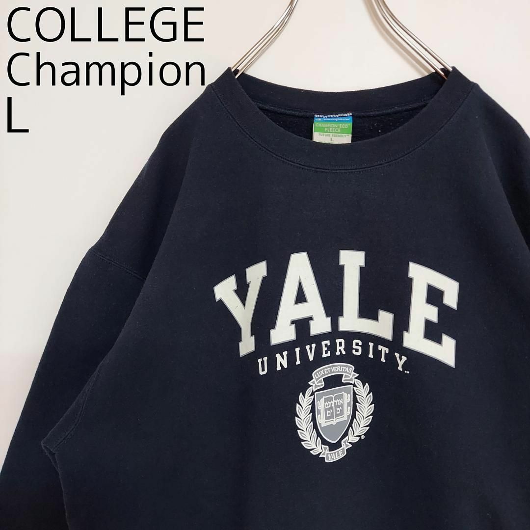 YALE イェール大学 カレッジプリントパーカー L 新品