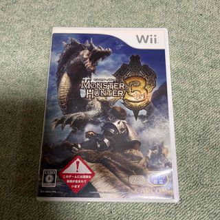 カプコン(CAPCOM)のモンスターハンター3Wii     【中古】(家庭用ゲームソフト)