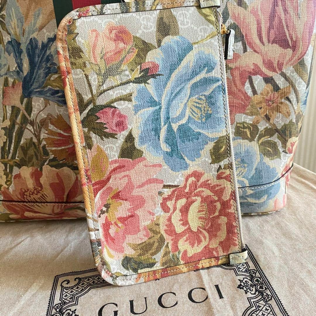 Gucci - GUCCI グッチ オフィディア GG フローラ トートバッグ 花柄の